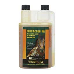 Fluid Action HA Hyaluronic Acid Joint Supplement for Horses, Dogs and Cats Finish Line Horse